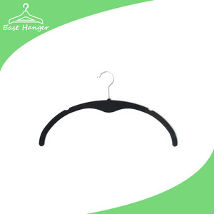 Ultra Thin Black Velvet Clothes Hangers Wholesale