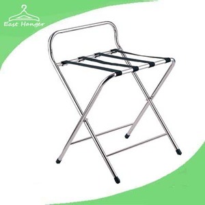 Hotel luggage rack folding stainless steel luggage stand luggage carrier