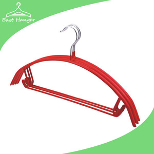 Laundry metal clothes hanger for suit with easily trouser rack