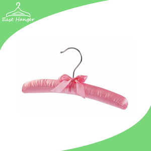 Baby satin padded clothing hangers