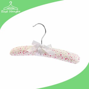 Cotton padded toddler hangers for baby