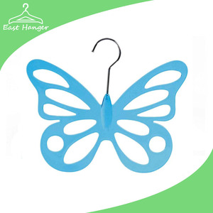 Plastic butterfly scarf hanger with 12 holes